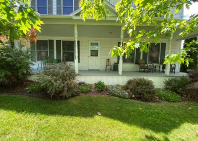 Farm House front porch | Savannah House Wine Country Inn & Cottages | Finger Lakes, NY