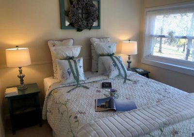 Morning Dove bed | Savannah House Wine Country Inn & Cottages | Finger Lakes, NY