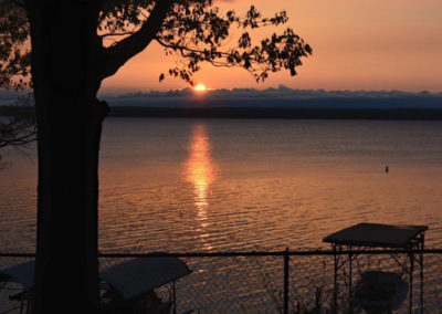 Savannah lake sunset | Savannah House Wine Country Inn & Cottages | Finger Lakes, NY